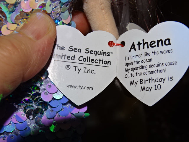 Genuine 'Sea Sequins ty Athena' Collectable Plushie