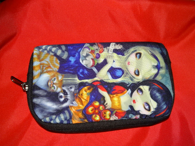 Gothic Style Purse, Wallet, Clutch Bag, Wash Bag, Cosmetics Pouch, Gift