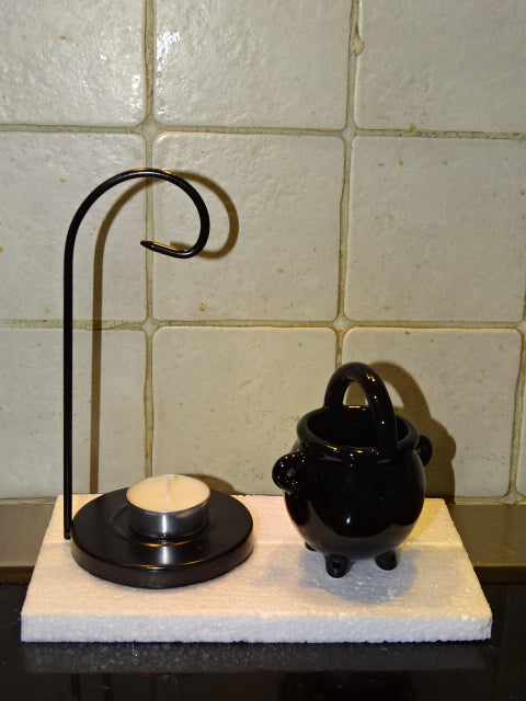 Hanging Cauldron Oil Burner Home Decor / Witchy Gift/ Novelty