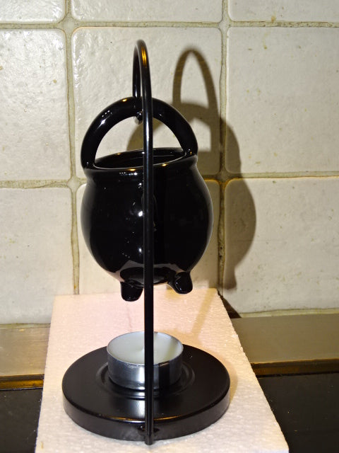 Hanging Cauldron Oil Burner Home Decor / Witchy Gift/ Novelty