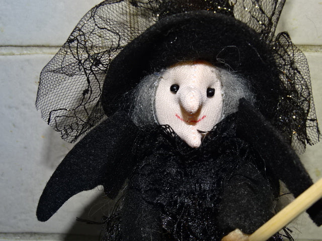 Cute Halloween Witch Decoration / Gift / home Decor / Witch Theme Gift