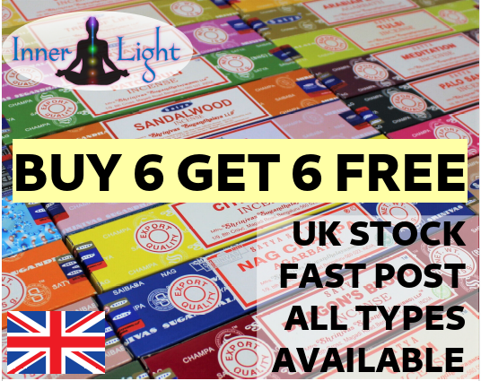 Satya Incense sticks - Mix & Match buy any 6 get 6 FREE - Nag Champa and more!